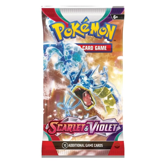 Scarlet & Violet Base Set - Booster Pack - LIVE rip & ship - Pokemon