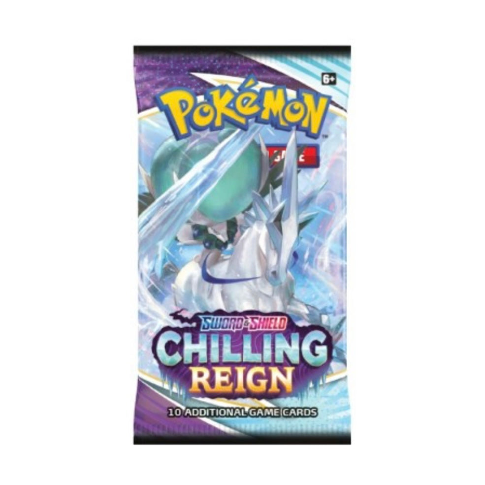 Chilling Reign - Booster Pack - LIVE rip & ship - Pokemon