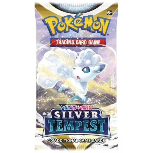 Silver Tempest - Booster Pack - LIVE rip & ship - Pokemon